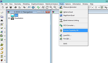 Multi CAD process database 3dcs