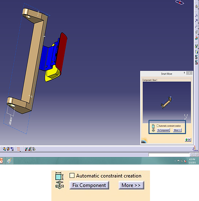 automatic constraint creation 3dcs catia v5