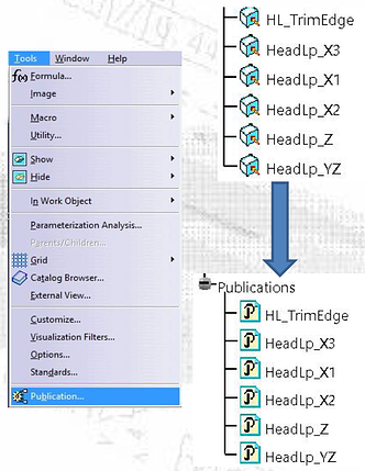 Where is Publication Option?