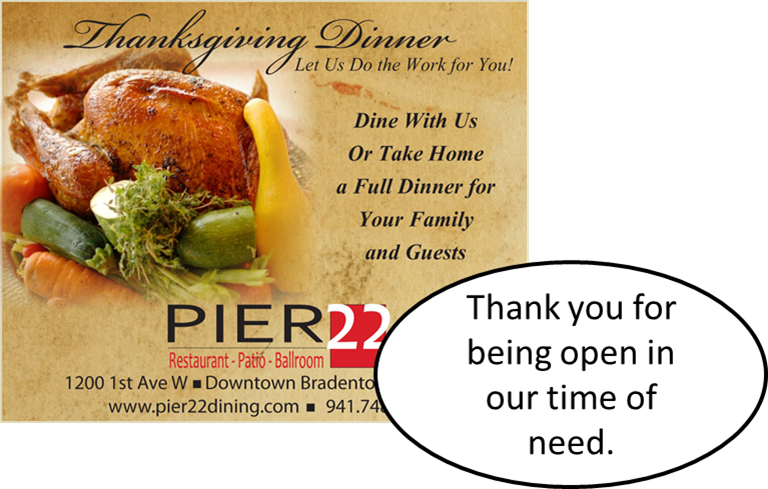 Combat turkey thanksgiving