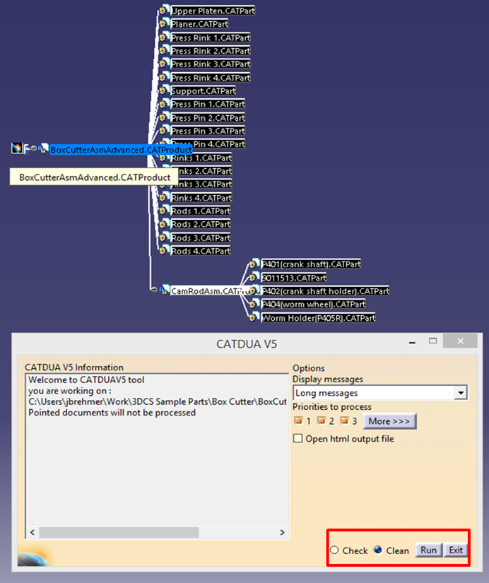 CATIA V6 Manufacturing Simulation and SubAssembly Modeling in the