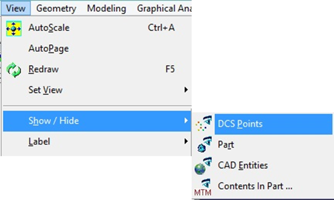 drop window hide show points 3dcs