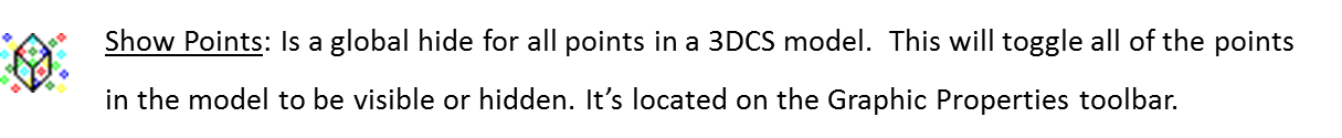 hide show points 3dcs