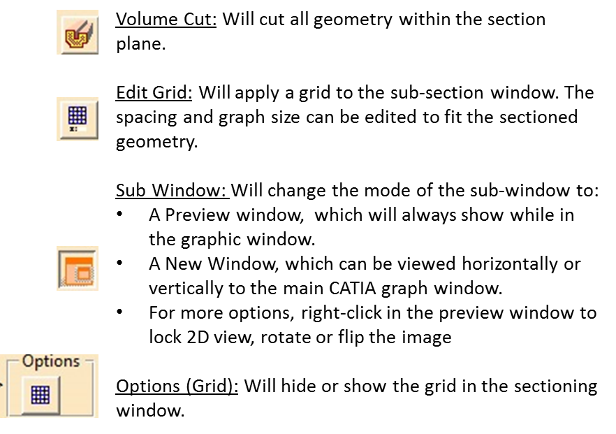 catia v5 section view