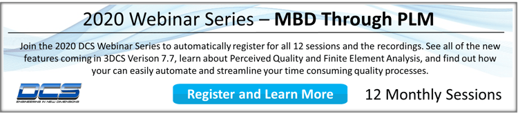 2020 Webinar Series - MBD through PLM