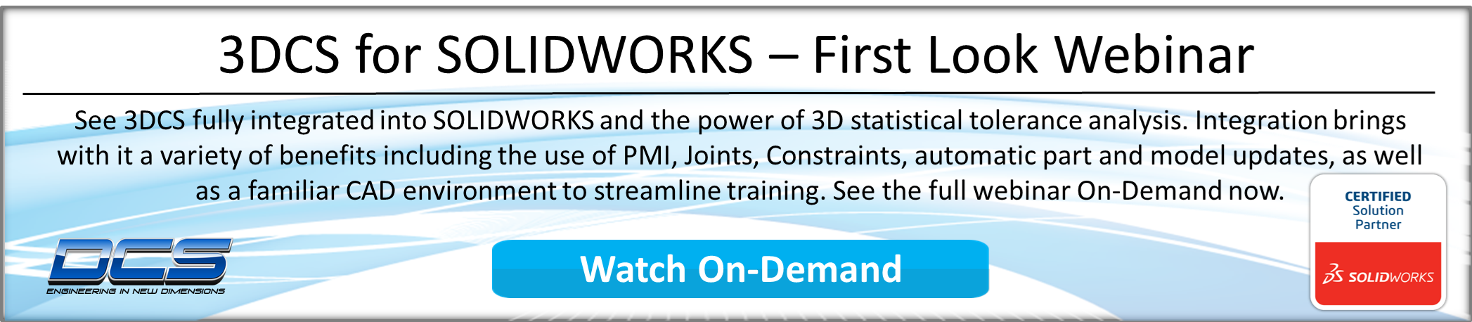 SOLIDWORKS Integrated Tolerance Analysis