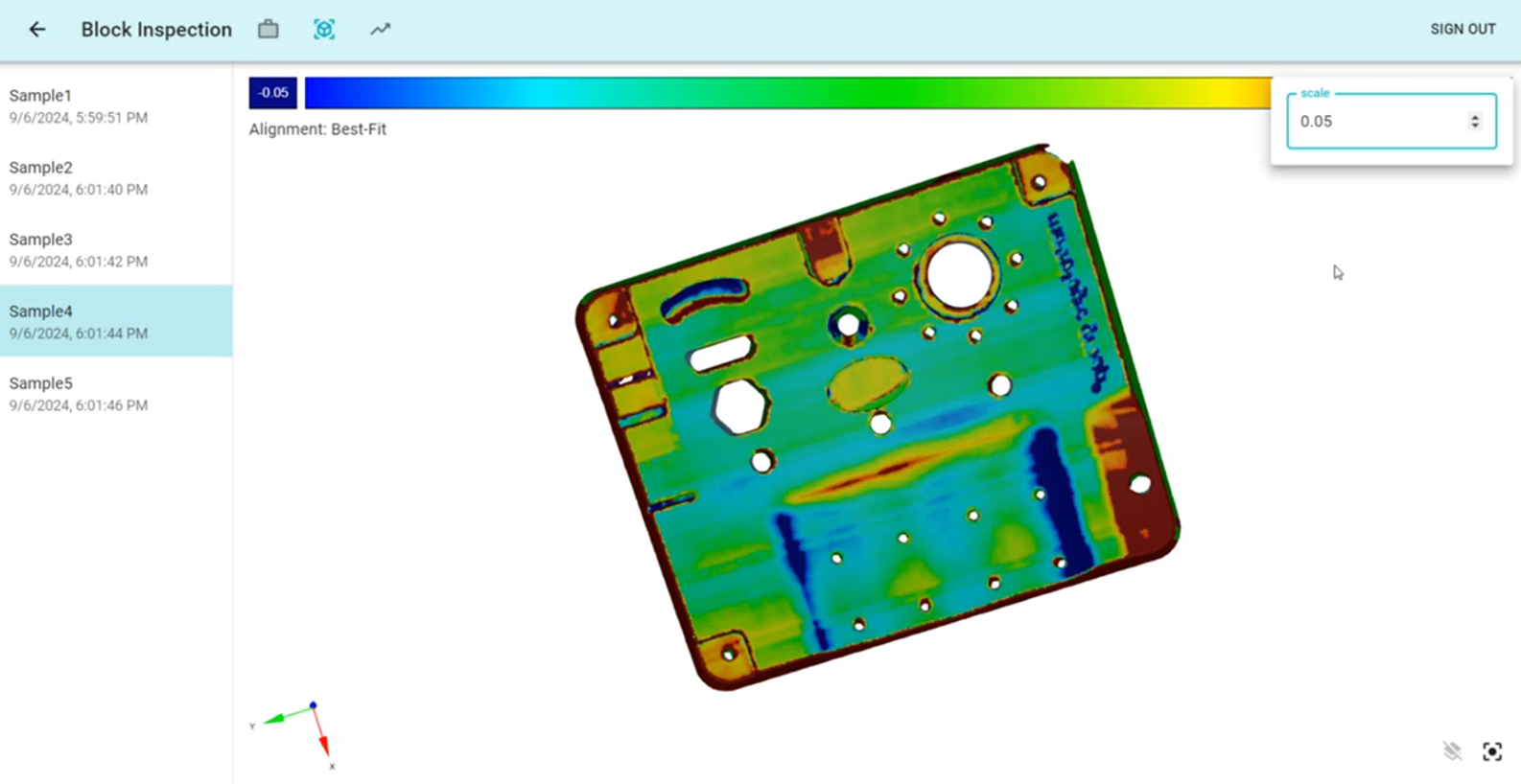 QDMWEB-qualityscan-color-mapping