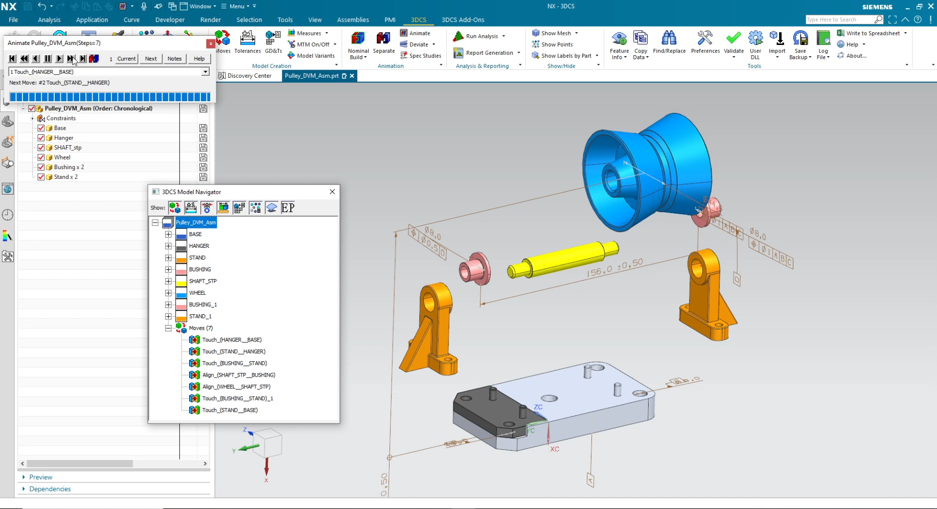 3DCS provides early optimization and production problem solving