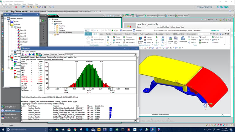 Simulation Results in NX and Teamcenter