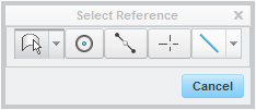 Driven Dimension - Select Referance Frame Driven Dimension - Select Referance Frame