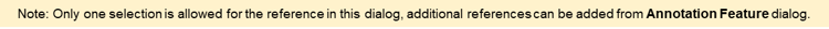 NOTE: Creo - Only one selection from this dialog NOTE: Creo - Only one selection from this dialog