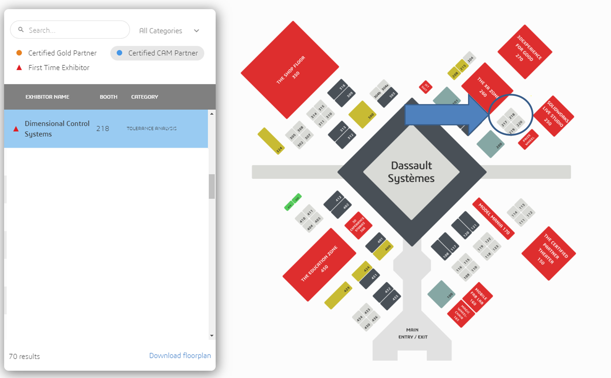 DCS Booth 218 at 3DEXPERIENCE World