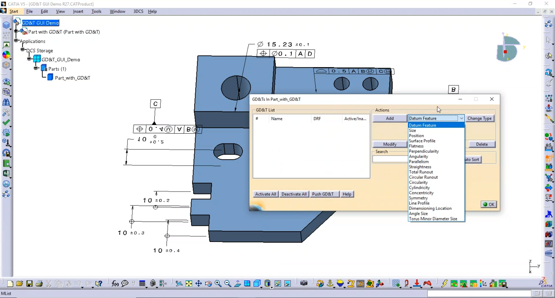 Add GD&T to Your CAD Model