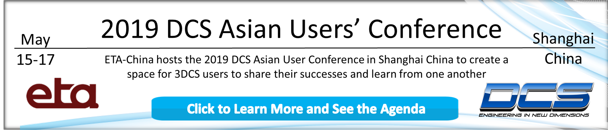 2019 Shanghai - DCS Asian Users' Conference