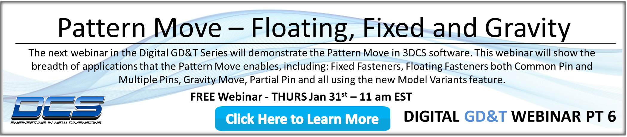 Digital GD&T Series Part 6 - Pattern Move