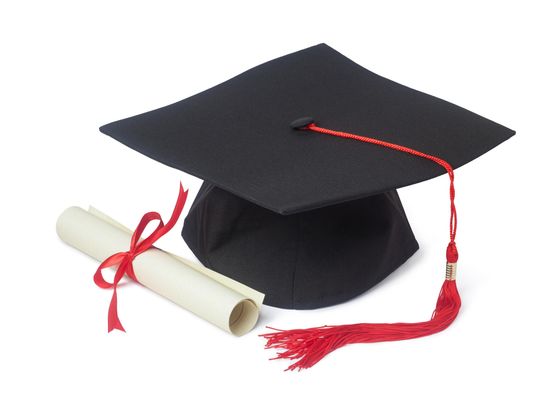 diploma-and-hat-college
