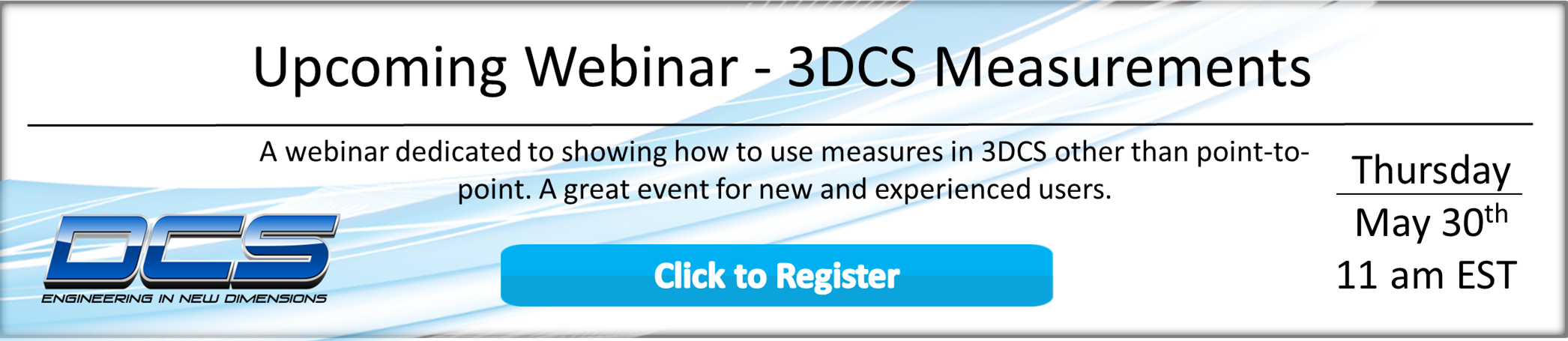 Click to Register for the Measurements Webinar